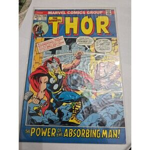 The Mighty Thor #206 Marvel 1972 Bronze Age Absorbing Man Comic